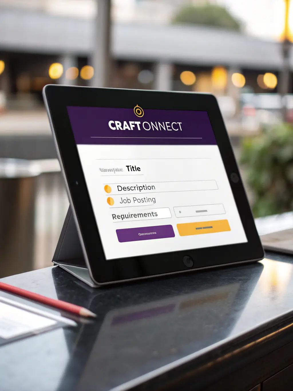 An illustration of a user-friendly job posting interface on the Phandispani platform, demonstrating the simplicity of creating and managing job listings, for the company features section.