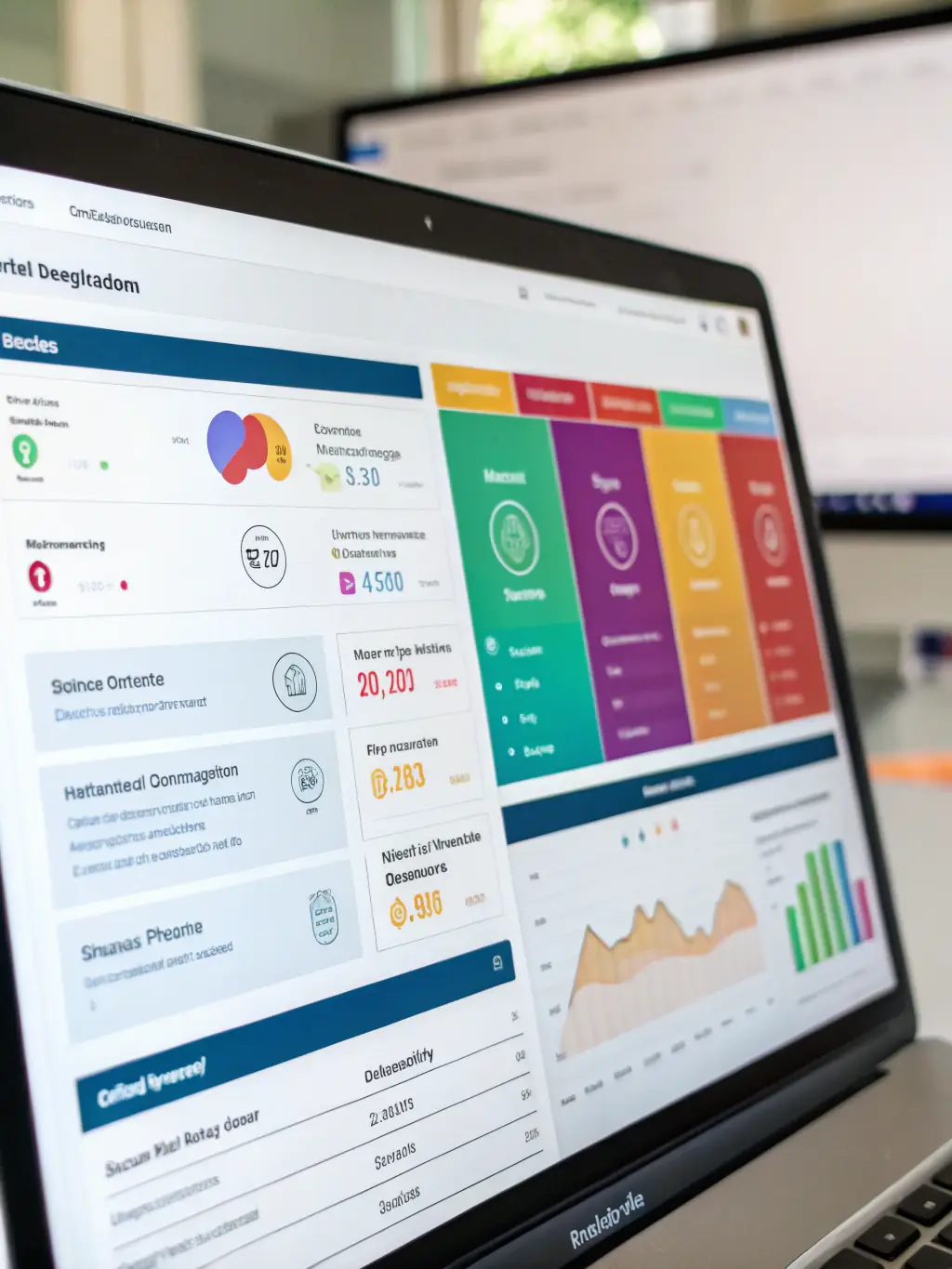 A visual representation of an application tracking system within the Phandispani platform, illustrating the ability to efficiently manage and track job applications, for the company features section.